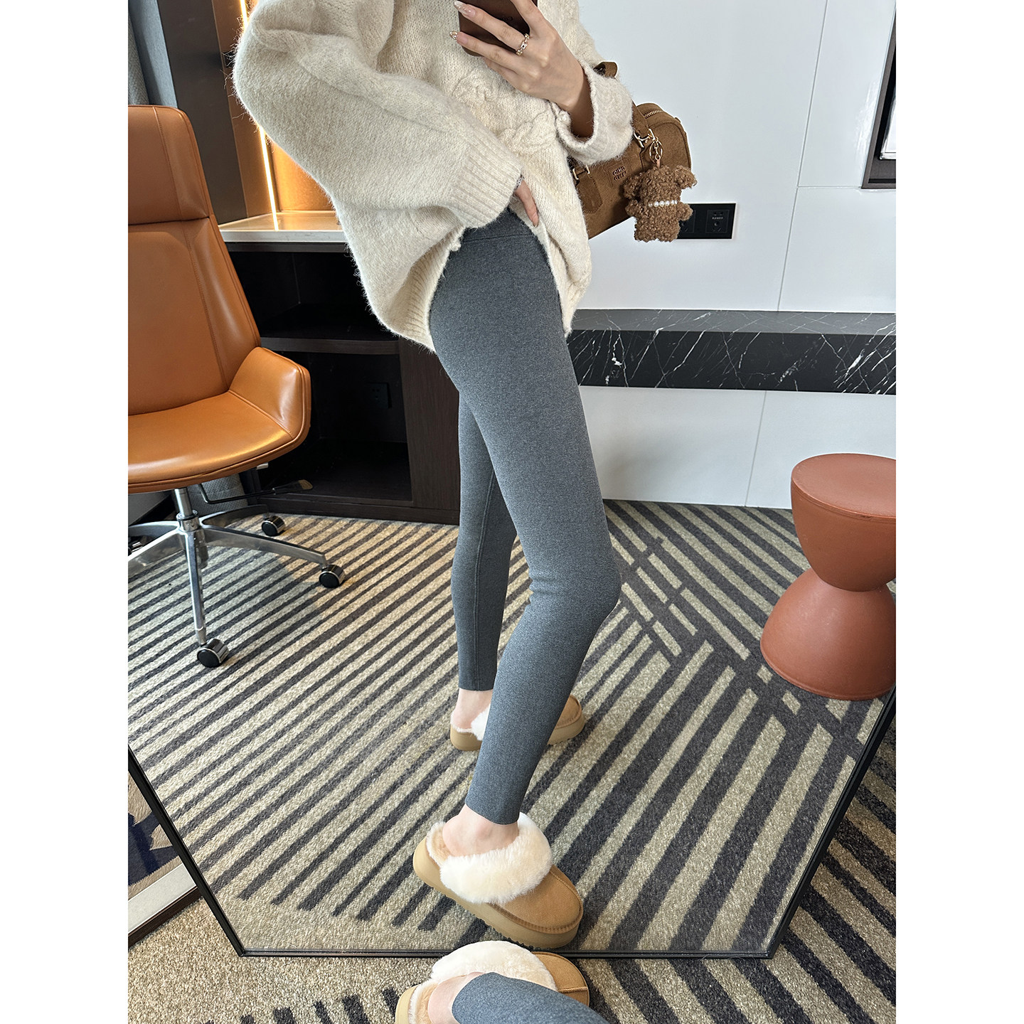 被问爆的“隐形保暖裤”亲肤显瘦加厚绒打底裤女冬九分小脚休闲裤,淘宝优惠券,粉丝福利购,淘宝优惠卷