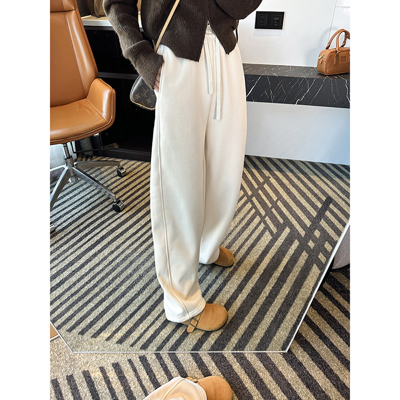 梨形身型必入！天然棉阔腿香蕉裤女宽松休闲裤2026春季垂感镰刀裤,淘宝优惠券,粉丝福利购,淘宝优惠卷