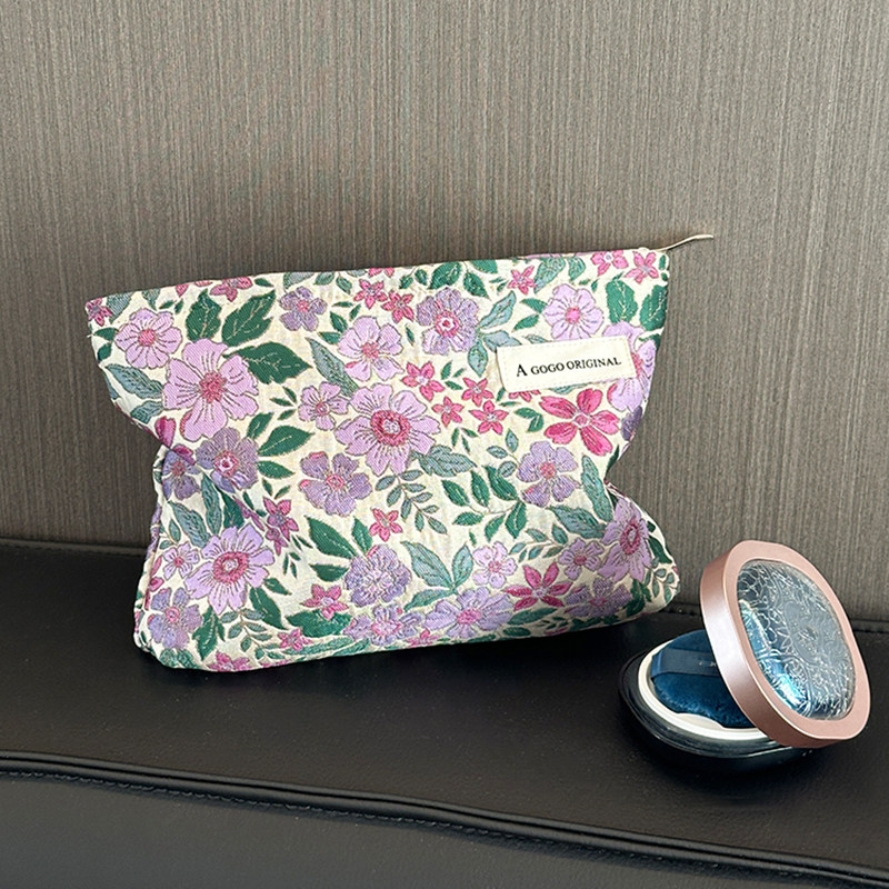ins雏菊化妆包女姨妈巾收纳包口红内胆包便携洗漱包小方包钱包,淘宝优惠券,粉丝福利购,淘宝优惠卷