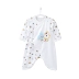 Quần áo sơ sinh mát mẻ cho bé sơ sinh mùa thu jumpsuit cotton 0 Quần áo sơ sinh bướm tháng 3 cho bé xuân hè - Áo liền quần đồ ngủ bé gái Áo liền quần