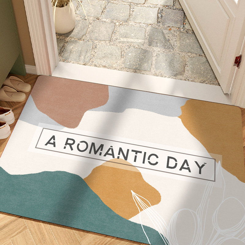 入户门地垫莫兰迪色进门门口门垫脚垫免洗家用新款玄关可裁剪地毯,淘宝优惠券,粉丝福利购,淘宝优惠卷