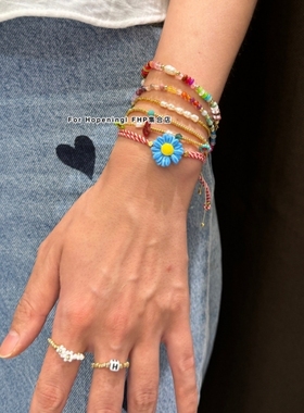 天然石小众设计度假首饰手工串珠