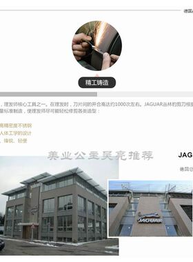 德国丛林豹高档剪刀平剪牙剪
