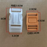 Пластиковый чемодан с застежкой, безопасный рюкзак, аксессуар для сумки