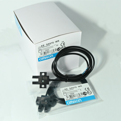 高品质U槽型光电开关EE-SX670-WR 671 672 674A-WR带线感应传感器 - 图1