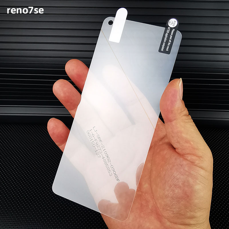 opporeno7原装高清软膜reno7pro原厂手机膜7se出厂保护超薄屏保前 - 图1