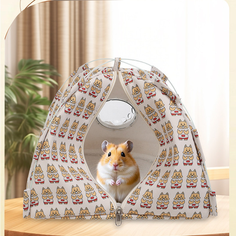 蜜袋鼯帐篷窝小型宠物豚鼠仓鼠帐篷便携可折叠户外遮阳窝,淘宝优惠券,粉丝福利购,淘宝优惠卷