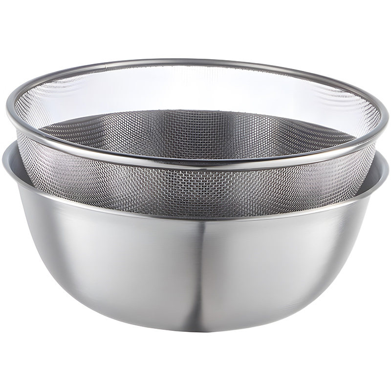 国风不锈钢沥水篮过滤筛厨房家用洗米神器洗菜盆滤水篮细孔淘米篮,淘宝优惠券,粉丝福利购,淘宝优惠卷