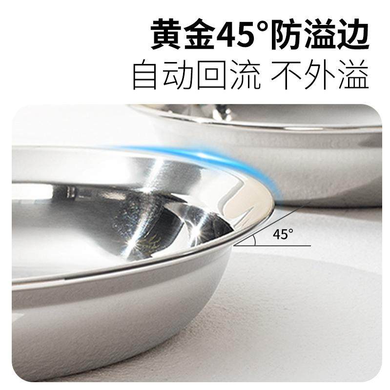 316不锈钢盘儿童宝宝餐盘食品级婴儿餐具防摔盘子家用辅食吃饭盘,淘宝优惠券,粉丝福利购,淘宝优惠卷