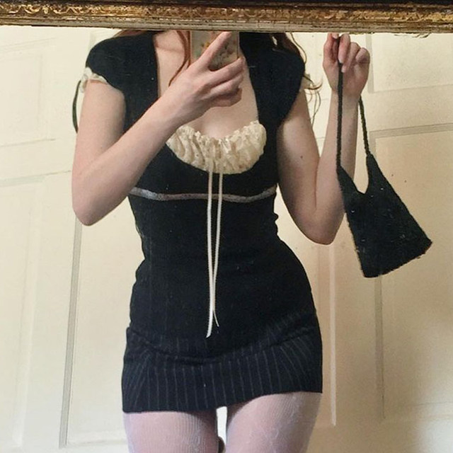 Sleeveless French ປົກກະຕິ patchwork ເສື້ອທີເຊີດ vintage ເທິງຂອງແມ່ຍິງ