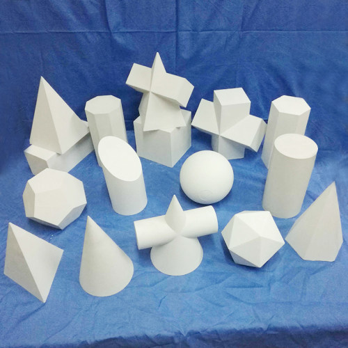 石膏几何体模型美术用品画材画室写生教具快递素描石膏像几何形体 - 图2