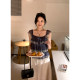 Hoo miyao super cute trio lace sleeveless top French sweet slimming pure lust camisole top