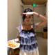 Hoo miyao super cute trio lace sleeveless top French sweet slimming pure lust camisole top