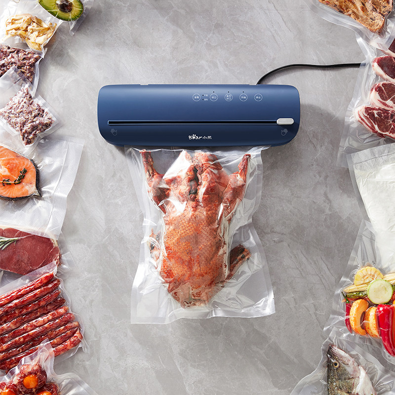 小熊加厚透明一次性塑封密封袋分装包装封口机专用可抽真空封口袋,淘宝优惠券,粉丝福利购,淘宝优惠卷