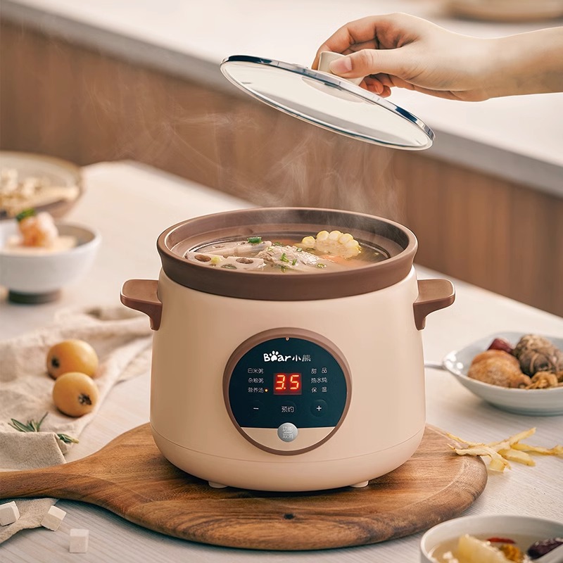  小熊生活电器电炖/煮粥锅/文火炉