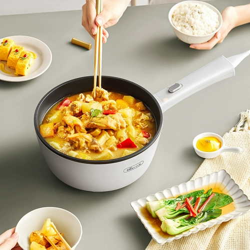 Pumper Electric Mirs -Fried Hot Hot -All -In -Один домашняя жареная кулинарная кастрюль Электрическая плита из вареного в общежитие.