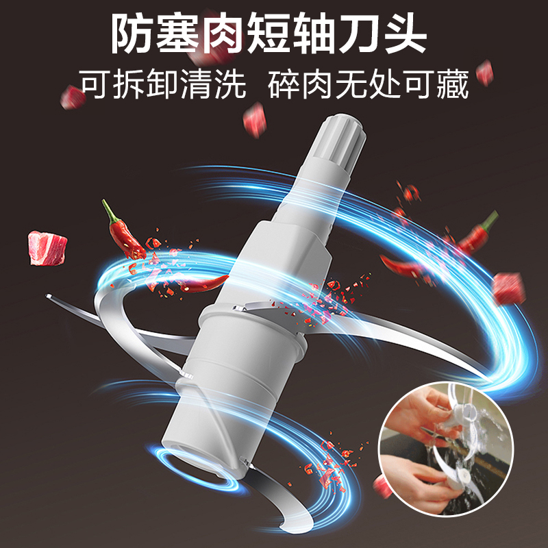 小熊绞肉机家用全自动多功能料理机小型电动搅拌机官方正品新款-图2