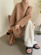 MKDesign wool casual large lapel coat