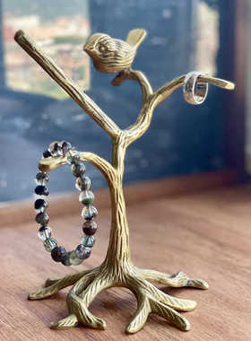 小鸟礼物手工家居饰品摆件黄铜