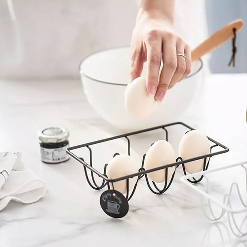 BAOZAKKA 小林和人款实用且独具美感的创意烘焙餐桌手工鸡蛋架 - 图2