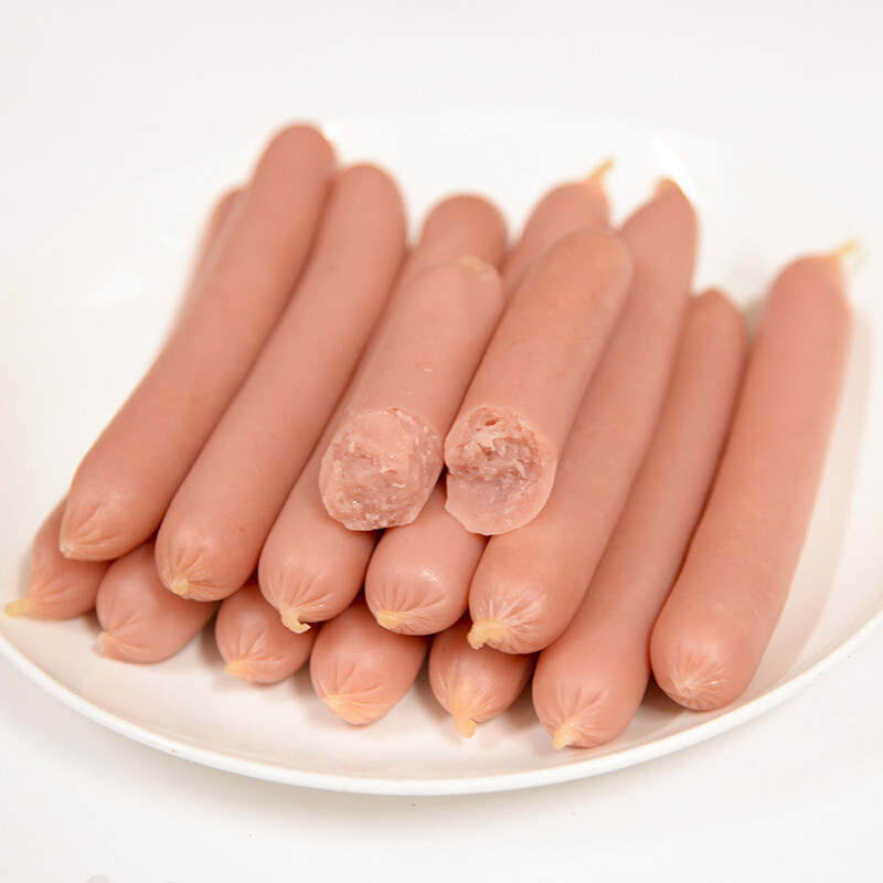 冷冻原味热狗肠火山石台湾烤香肠早餐肉肠2.25kg/袋约55根/袋,淘宝优惠券,粉丝福利购,淘宝优惠卷