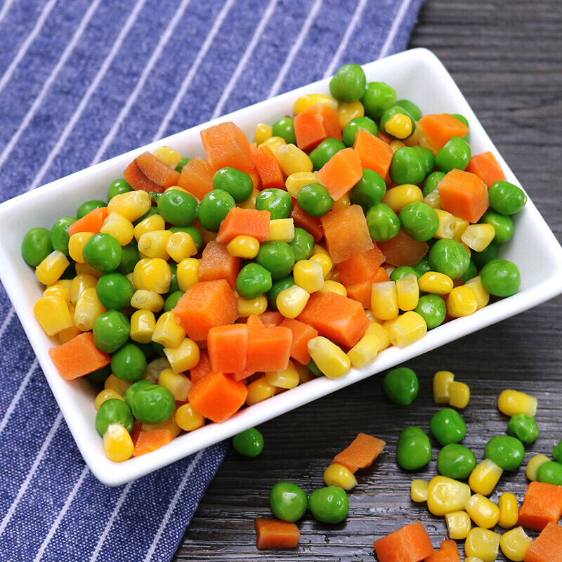 商用速冻蔬菜什锦菜饭三色菜甜玉米胡萝卜青豆粒2500g食用果蔬,淘宝优惠券,粉丝福利购,淘宝优惠卷