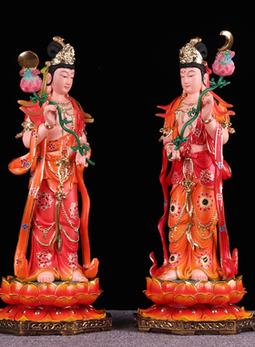 东方菩萨敦煌彩树脂供奉药师佛