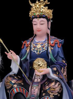 汉白玉家用后土娘娘地母娘娘摆件