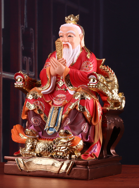 孔庙送礼师恩树脂书房办公室雕像