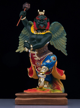 树脂风雨雷电神像客厅工艺品摆件