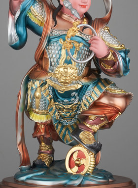 康盛树脂供奉摆件中式哪吒三太子