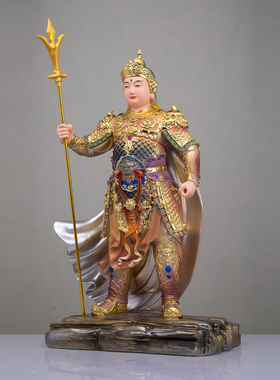 康盛树脂二郎神杨戬神像