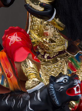 康盛树脂供奉摆件中式五路财神像