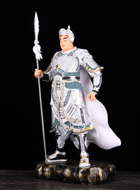 家居办公三国常胜将军赵圣帝摆件