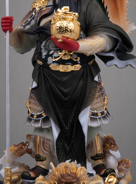 康盛汉白玉供奉摆件关公神像