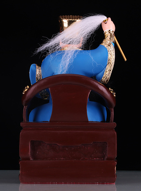 树脂彩绘茅山祖师神像