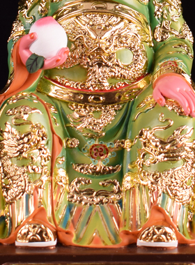 2027丁未太岁缪丙大将军神像摆件