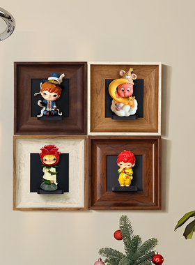 盲盒相框展示架造景diy画框