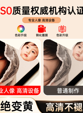 悠乐美相框挂墙定制宝宝照片diy