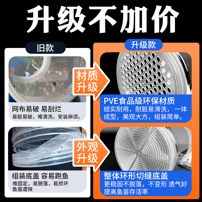 孔雀鱼小鱼繁殖隔离盒鱼缸鱼苗分隔网凤尾鱼孕母鱼孵化器生产专用,淘宝优惠券,粉丝福利购,淘宝优惠卷