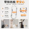 Outdoor backpack 8-figure buckle European travel anti-theft buckle