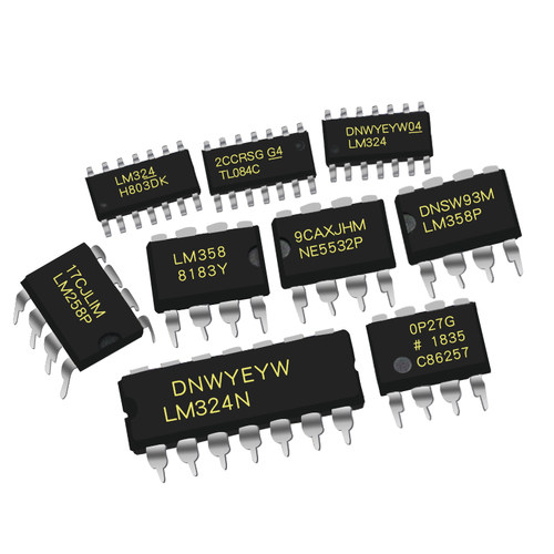 LM324N LM324双运/四路运算放大器LM224/258/358/386芯片集成电路 - 图0