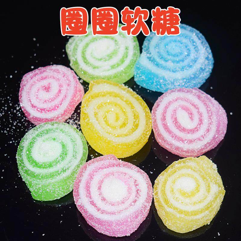 冰糖葫芦专用软糖圆圈圈软糖彩色糖果卷心莲搭配大串小串散装批发,淘宝优惠券,粉丝福利购,淘宝优惠卷