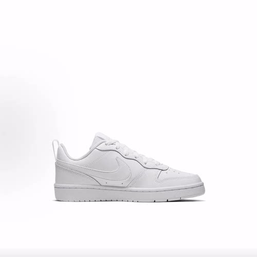 Nike Court Borough Low 2 皮革 低帮 儿童板鞋 男女同款 - 图0