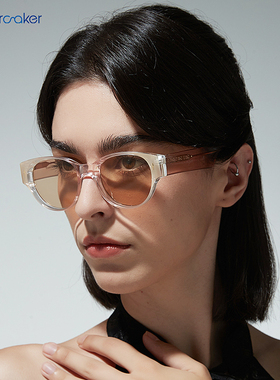 透明墨镜flowercakeruv潮流男女