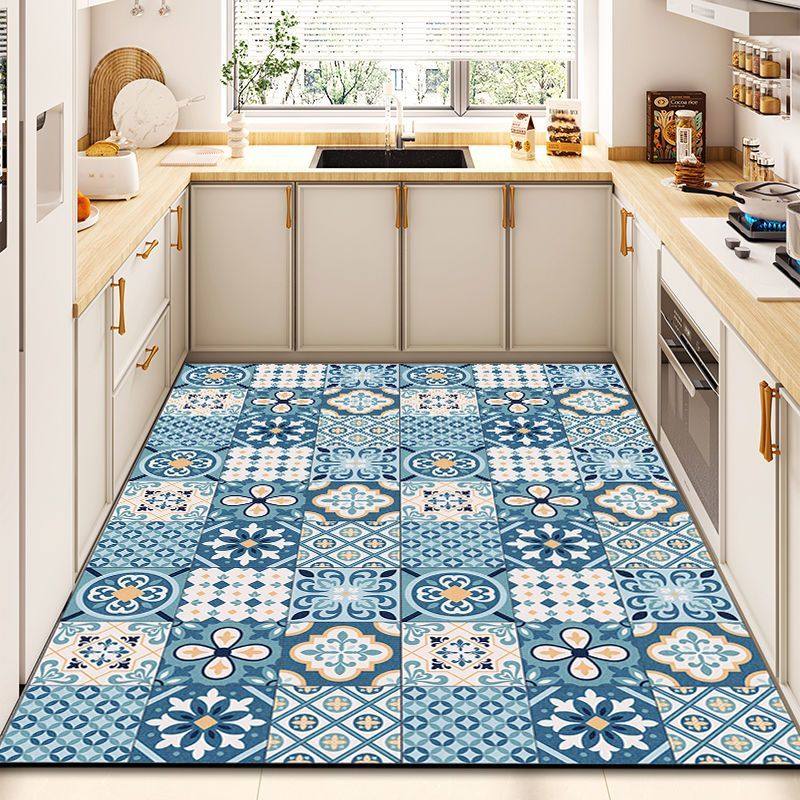 美式复古厨房地垫硅藻泥吸水垫防滑可擦免洗专用地毯耐脏防污裁剪,淘宝优惠券,粉丝福利购,淘宝优惠卷
