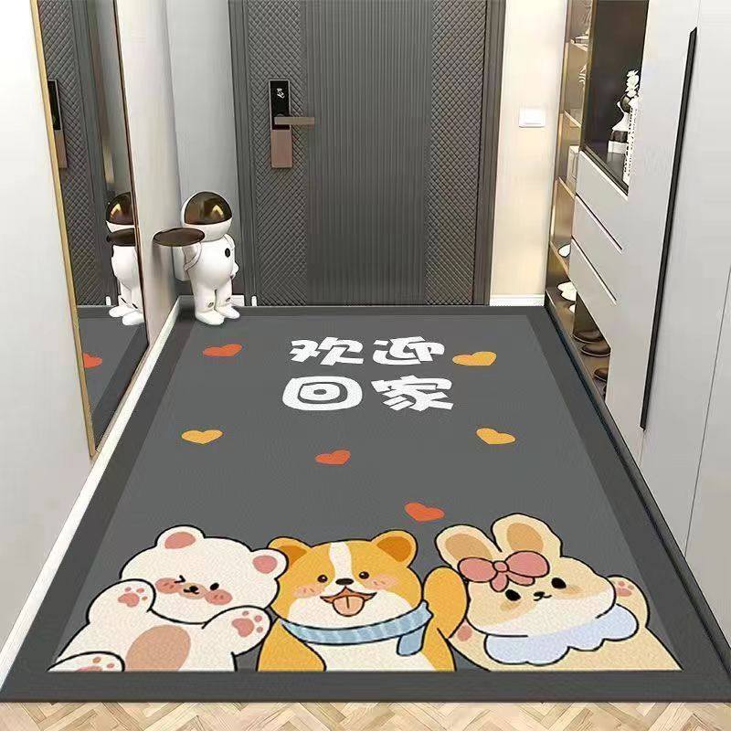 硅藻泥进门地垫入户门地垫吸水速干门口垫子耐磨耐脏地毯卡通门垫,淘宝优惠券,粉丝福利购,淘宝优惠卷