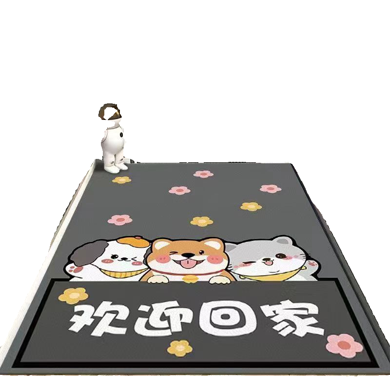 硅藻泥进门地垫入户门地垫吸水速干门口垫子耐磨耐脏地毯卡通门垫,淘宝优惠券,粉丝福利购,淘宝优惠卷