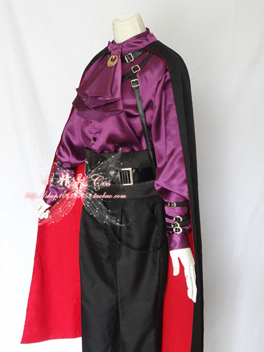 dnf时装DNF血狱君主cosplay服装新品男魔法师cos服可来图订做  新款包邮