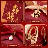 Подарочная коробка, набор, льняная сумка, новая коллекция, китайский стиль